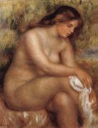 Bather Drying her Leg Pierre Renoir